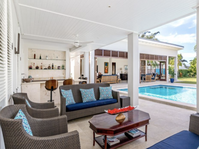 Private Staff Walk the Beach Villa Luxury Jamaica Holiday